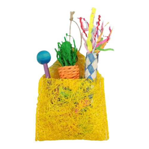 A&E Nibbles Veggie Pouch Small Animal Chew Toy 